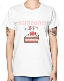 bake someone happy 204# - baking -  Missy T-Shirt
