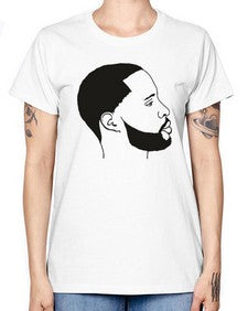 beardman 54# - black boys or men -  Missy T-Shirt