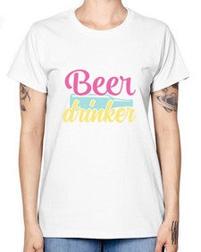beer drinker 47# - beer -  Missy T-Shirt