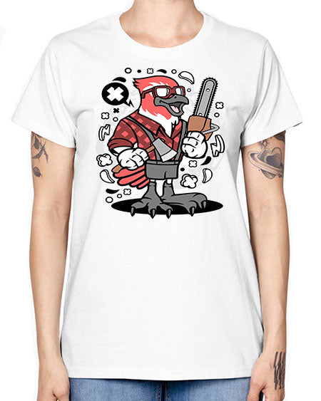 bird lumberjack 17# - birds -  Missy T-Shirt