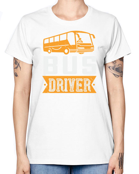 bus driver Style 641# - Bus Driver -  Missy T-Shirt