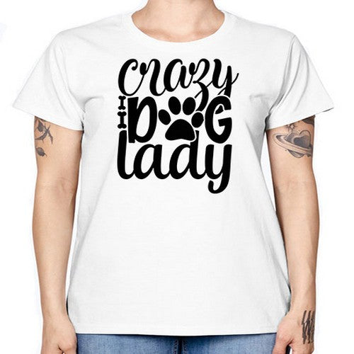 crazy dog lady Style 122# - dogs -  Missy T-Shirt