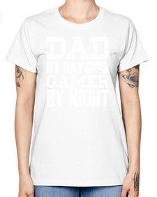 dad by day gamer by night 68# - video games -  Missy T-Shirt