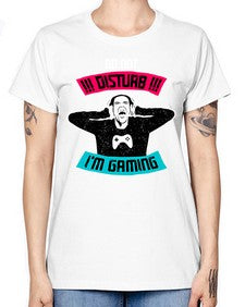 do not distrub im gaming 70# - video games -  Missy T-Shirt