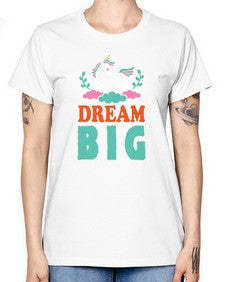 dream big 102# - unicorn -  Missy T-Shirt