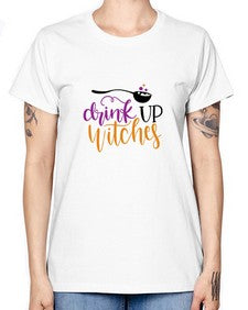 drink up witches 37# - witch -  Missy T-Shirt
