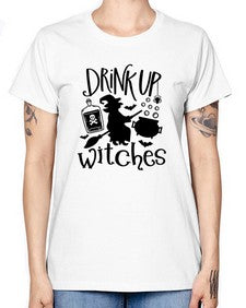 drink up witches 41# - witch -  Missy T-Shirt