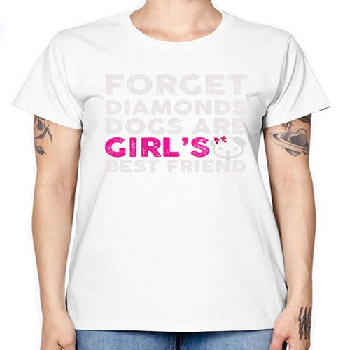 forget diamonds dogs 141# - dogs -  Missy T-Shirt