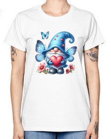 gnome with butterfly 01# - gnome -  Missy T-Shirt