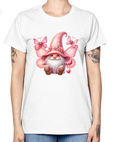 gnome with butterfly 02# - gnome -  Missy T-Shirt