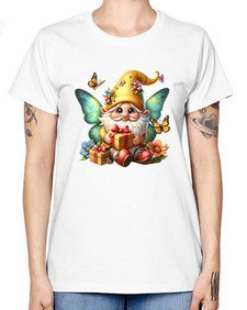 gnome with butterfly 07# - gnome -  Missy T-Shirt
