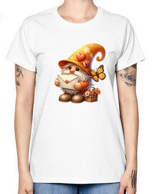 gnome with butterfly 09# - gnome -  Missy T-Shirt