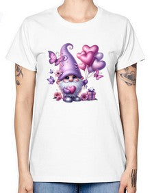 gnome with butterfly 19# - gnome -  Missy T-Shirt