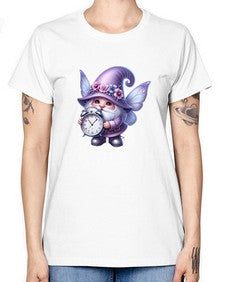 gnome with butterfly 23# - gnome -  Missy T-Shirt