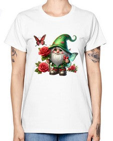 gnome with butterfly 26# - gnome -  Missy T-Shirt