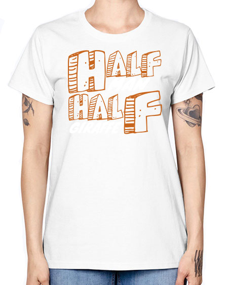 half man half giraffe - giraffee -  Missy T-Shirt