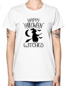 happy halloween witches 35# - witch -  Missy T-Shirt