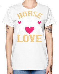 horse lovee Style 49# - horse -  Missy T-Shirt