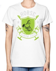 horse show dad Style 48# - horse -  Missy T-Shirt