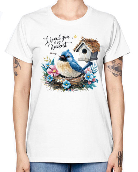 i loved you at your darkest 45# - birds -  Missy T-Shirt