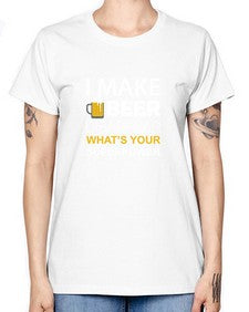 i make beer 1145# - beer -  Missy T-Shirt