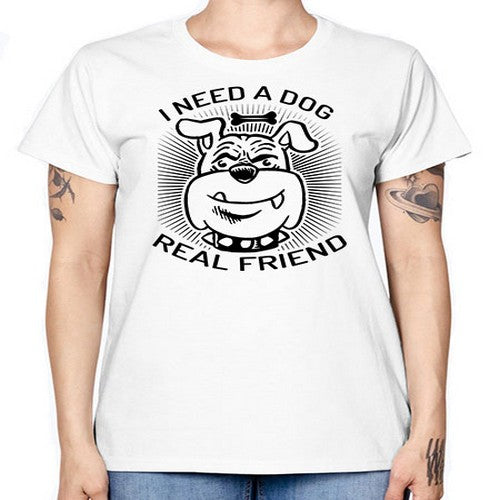 i need a dog 34# - dogs -  Missy T-Shirt