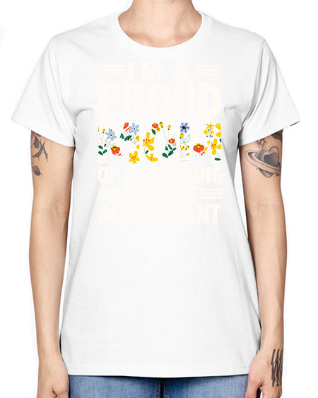 im a proud mom accountant 966# - accountant -  Missy T-Shirt