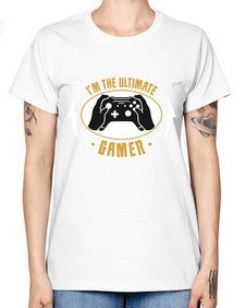 im the ultimate gamer 122# - video games -  Missy T-Shirt