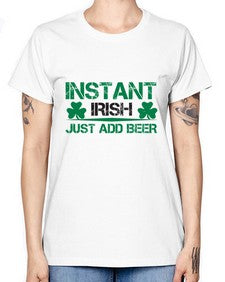 instant irish just add beer 1209# - beer -  Missy T-Shirt