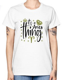 its a Aries thing 261# - aries -  Missy T-Shirt