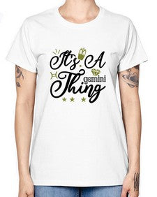 its a Gemini thing 266# - gemini -  Missy T-Shirt