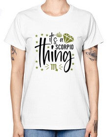 its a scorpio thing 262# - scorpio -  Missy T-Shirt