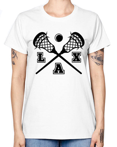 lax 12# - lacrosse -  Missy T-Shirt