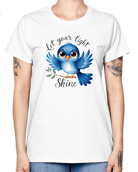 let your light shine 61# - birds -  Missy T-Shirt