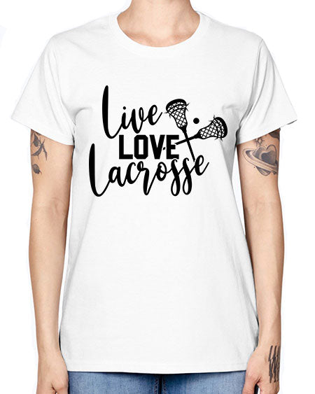 live.love 11# - lacrosse -  Missy T-Shirt