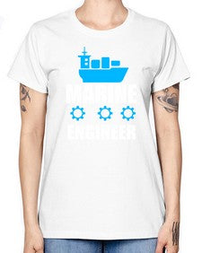 marine engineer 1086# - engineer -  Missy T-Shirt