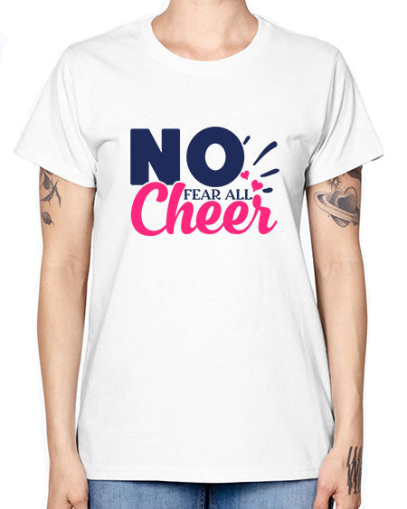 no fear all cheer 1728# - cheer -  Missy T-Shirt