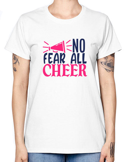 no fear all cheer 1739# - cheer -  Missy T-Shirt