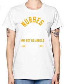 nurses may not be angels Style 1248# - nurse -  Missy T-Shirt