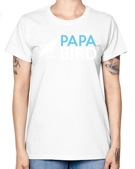 papa bird 65# - birds -  Missy T-Shirt