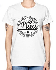 pisces 373# - pisces -  Missy T-Shirt