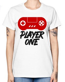 play one 145# - video games -  Missy T-Shirt