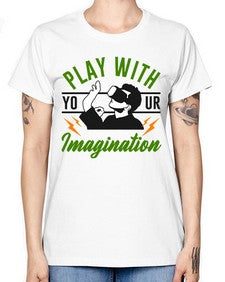 play with imagination 146# - video games -  Missy T-Shirt