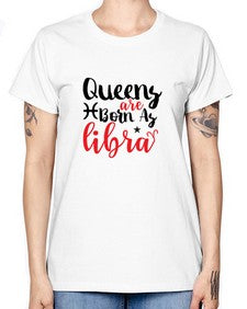 queens Are Born As Libra 387# - libra -  Missy T-Shirt