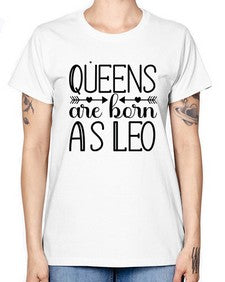 queens are born as Leo 394# - leo -  Missy T-Shirt