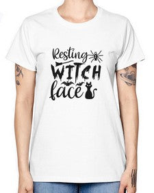 resting witch face 24# - witch -  Missy T-Shirt