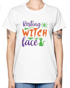 resting witch face 25# - witch -  Missy T-Shirt