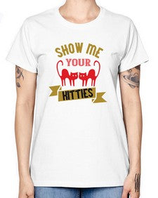 show me your kitties Style 115# - cats -  Missy T-Shirt