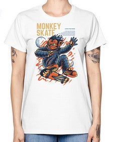 skate monkey ytbpr 1045# - art pop art -  Missy T-Shirt