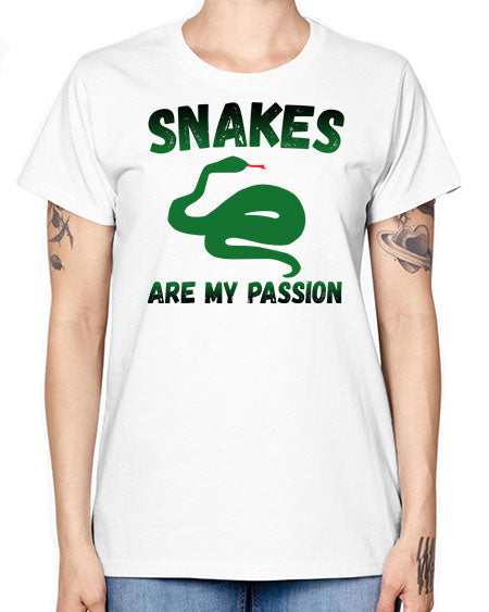snake are my passion - snake -  Missy T-Shirt